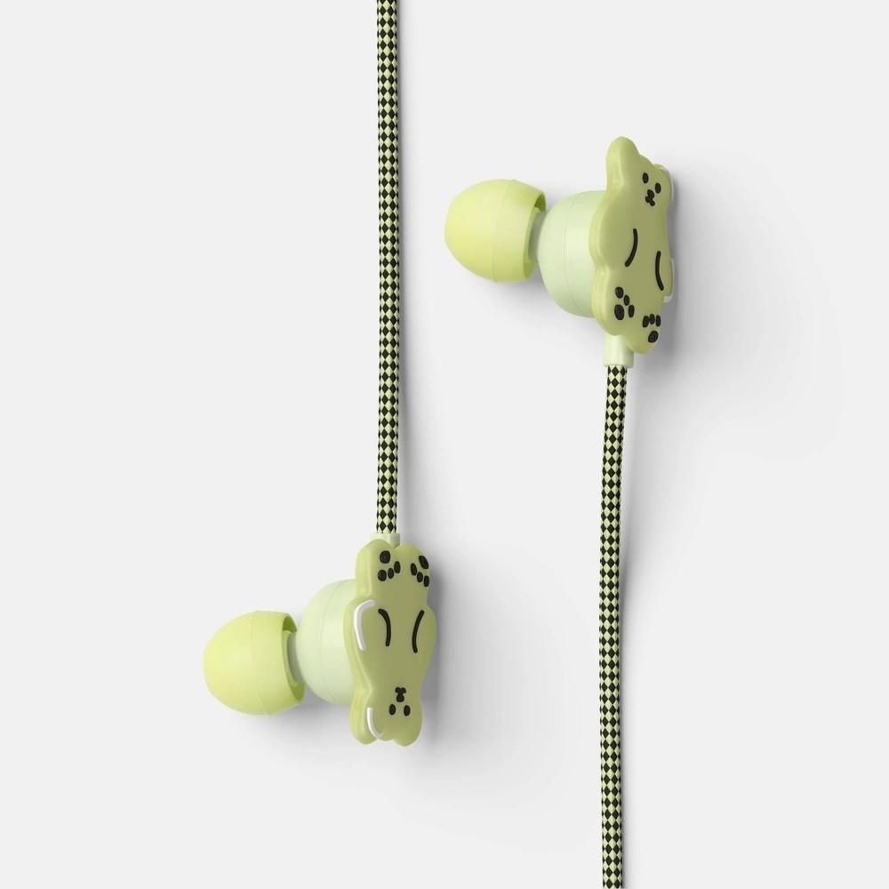 Wired Earbuds - Heyday™ Gummy Bear: Built-in Microphone, 3.5mm Connection